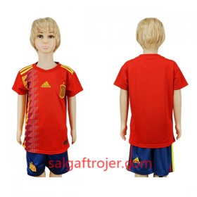 Spanien Fodboldtrøjer Børn Hjemmebanesæt VM 2018